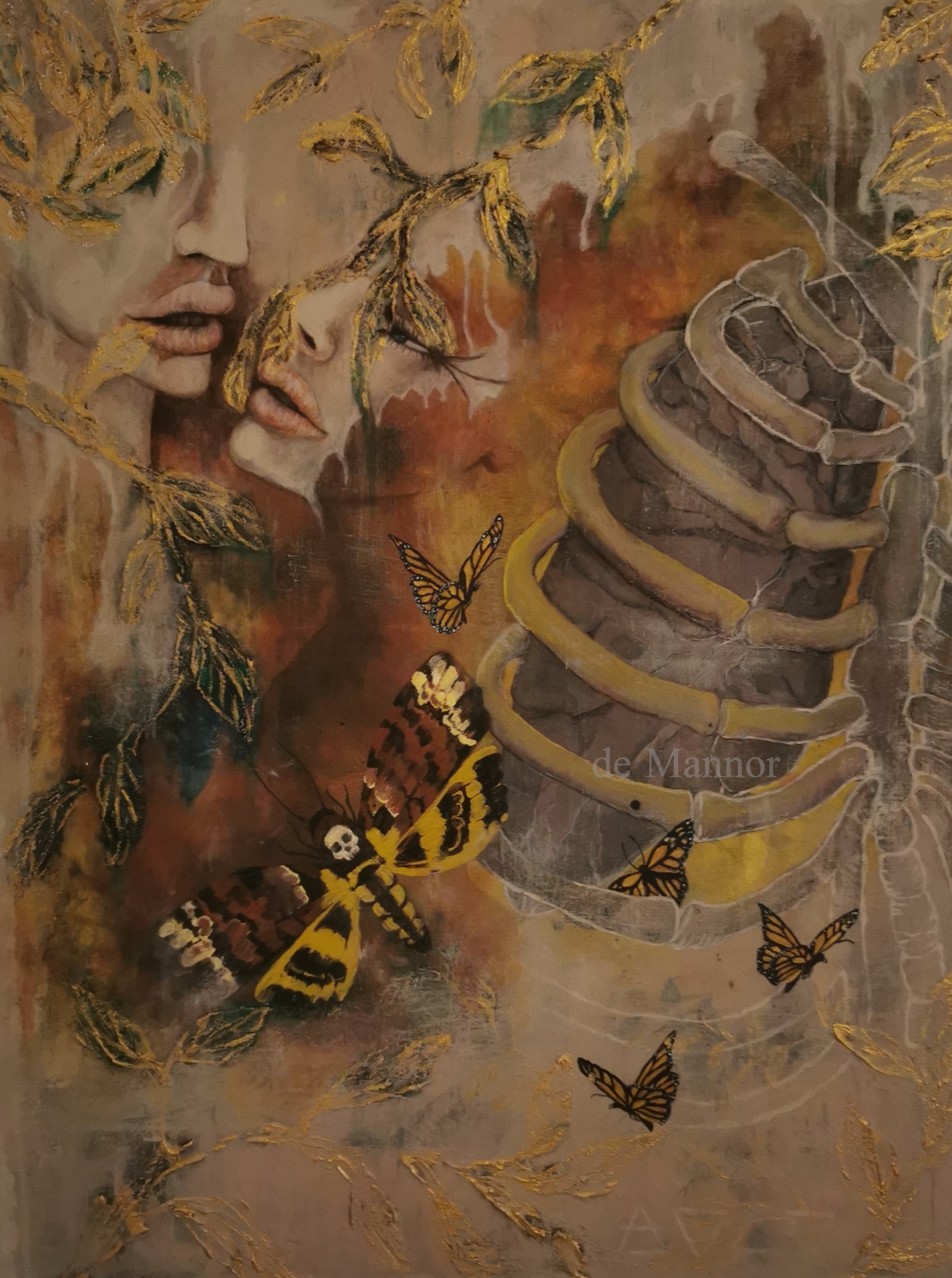 Rebirth | Mixed media | 60x80 cm | 2026